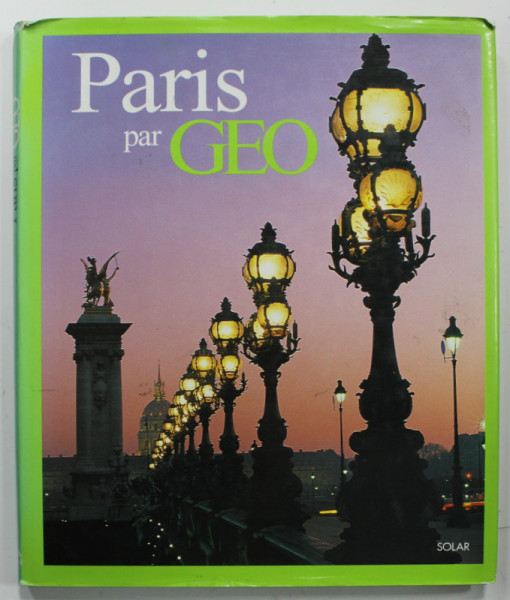 PARIS par GEO , par COLETTE GOUVION , 2002