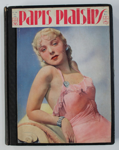 PARIS PLAISIRS , REVISTA EROTICA , COLEGAT DE 22 NUMERE , 1936