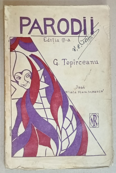 PARODII de GEORGE TOPIRCEANU , 1927