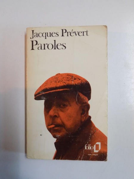 PAROLES de JACQUES PREVERT , 1972