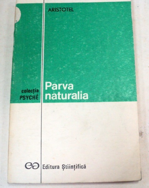 PARVA NATURALIA-ARISTOTEL  1972