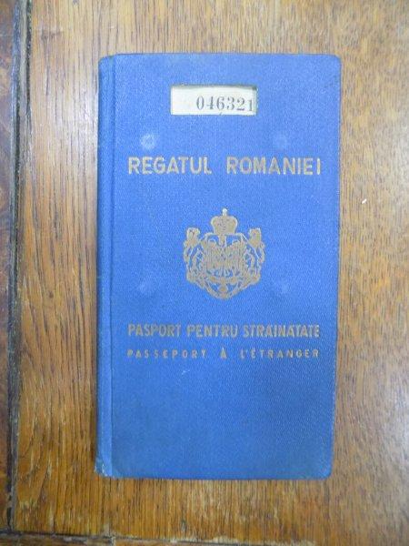 Pasaport Carol II, 1933