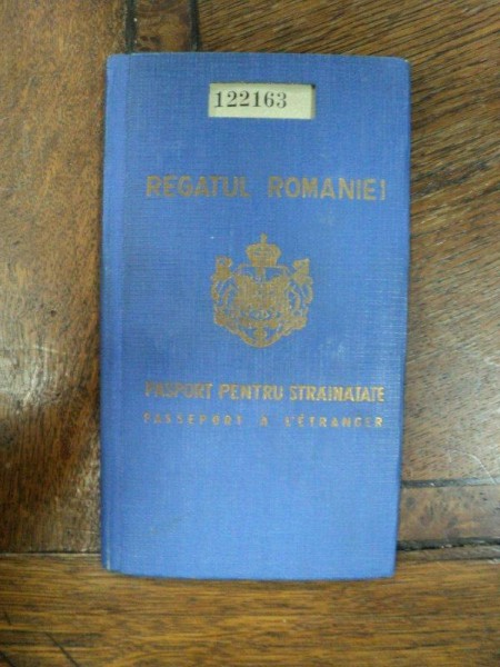 Pasaport Carol II, 1935