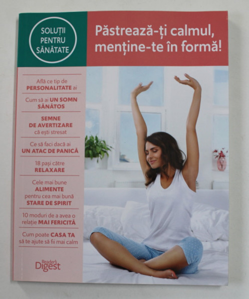PASTREAZA - TI CALMUL , MENTINE - TE IN FORMA ! , 2020