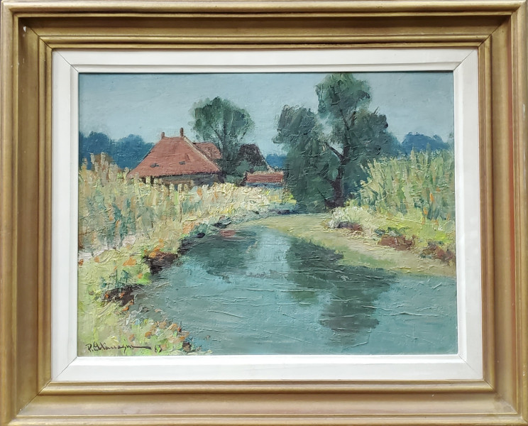 Paul Atanasiu (1922-1999) - Canal din Delta Dunarii