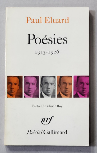 PAUL ELUARD , POESIES 1913 - 1926 , 1986