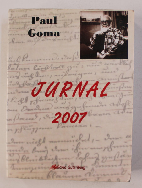 PAUL GOMA - JURNAL 2007 , APARUT 2010