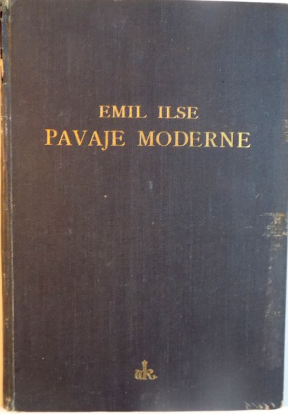 PAVAJE MODERNE de EMIL JLSE  1931