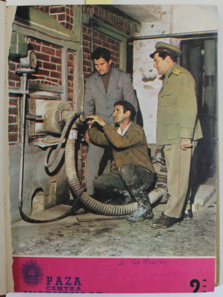 PAZA CONTRA INCENDIILOR , REVISTA EDITATA DE M.I., COMANDAMENTUL POMPIERILOR , COLIGAT DE 18 NUMERE , APARUTE IN ANII 1973 -1974