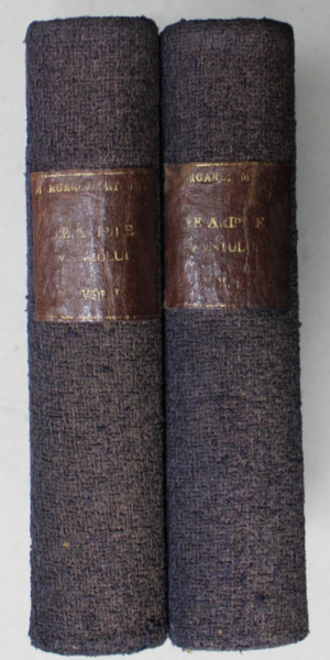 PE ARIPILE VANTULUI de MARGARET MITCHELL , VOLUMELE I - II , ANII '40