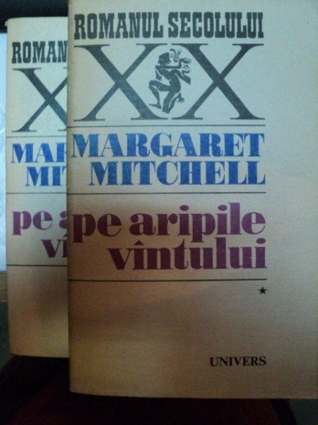 PE ARIPILE VANTULUI-MARGARET MITCHELL  2 VOL  1970