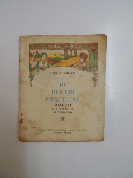 PE PLAIURI MUSCELENE , POEZII de VASILE DOBRESCU