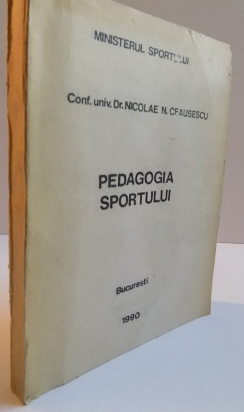 PEDAGOGIA SPORTULUI, 1990
