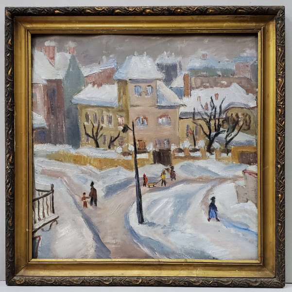 Peisaj de Iarna - Nesemnat