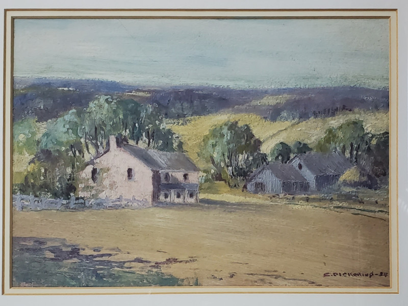 Peisaj, Semnat indescifrabil, 1937