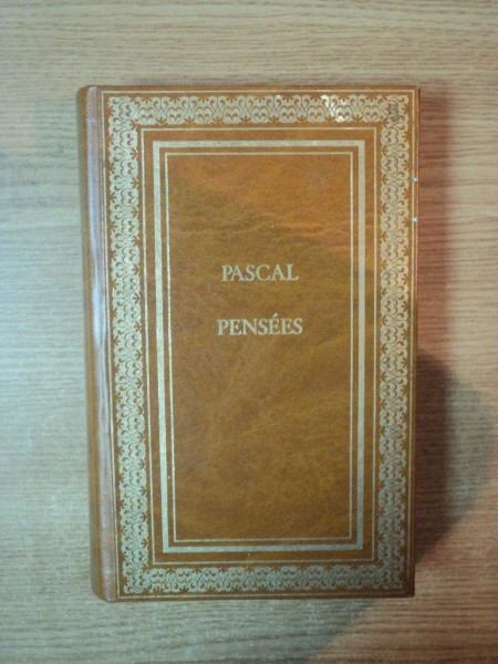PENSEES par PASCAL