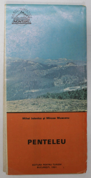 PENTELEU , SERIA '' HARTI TURISTICE MONTANE " , 1991