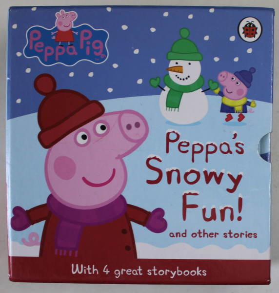 PEPPA 'S SNOWY FUN ! AND OTHER STORIES , 4 GREAT STORY BOOKS , 2011