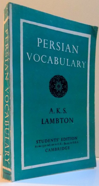 PERSIAN VOCABULARY , 1969