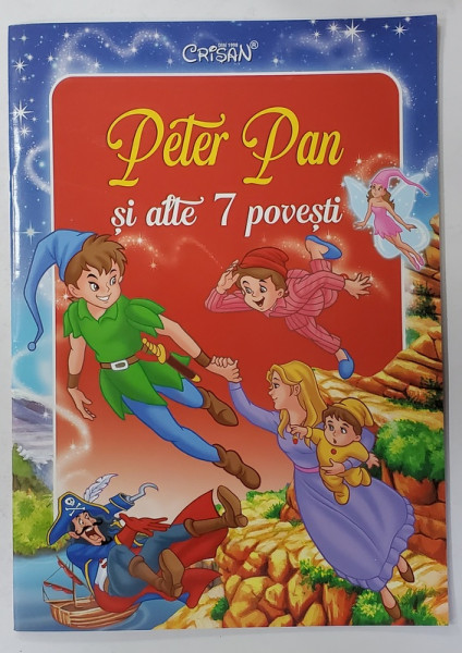 PETER PAN SI ALTE 7  POVESTI , 2024 , ILUSTRATA