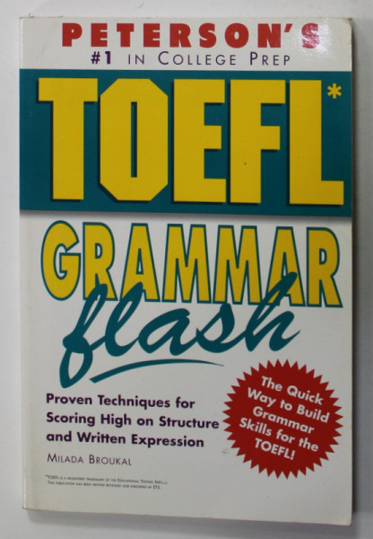 PETERSON 'S TOEFL GRAMMAR FLASH by MILADA BROUKAL , 1997