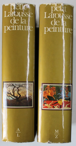 PETIT LAROUSSE DE LA PEINTURE VOL. I - II  . sous la direction de MICHEL LACLOTTE , 1979