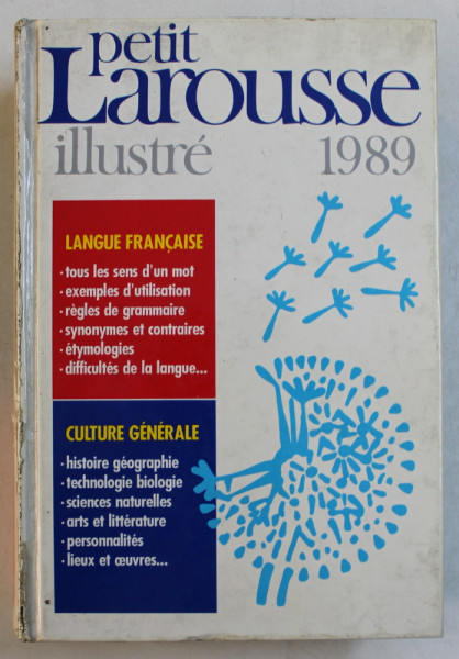 PETIT LAROUSSE ILLUSTRE , 1989