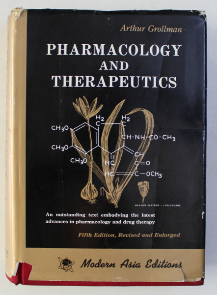 PHARMACOLOGY AND THERAPEUTICS by ARTHUR GROLLMAN , 1963