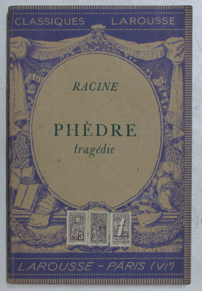 PHEDRE - tragedie par RACINE , 1946