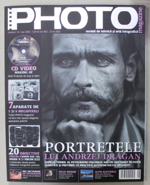 PHOTO , REVISTA  DE TEHNICA SI ARTA FOTOGRAFICA NR. 14 ,  2006