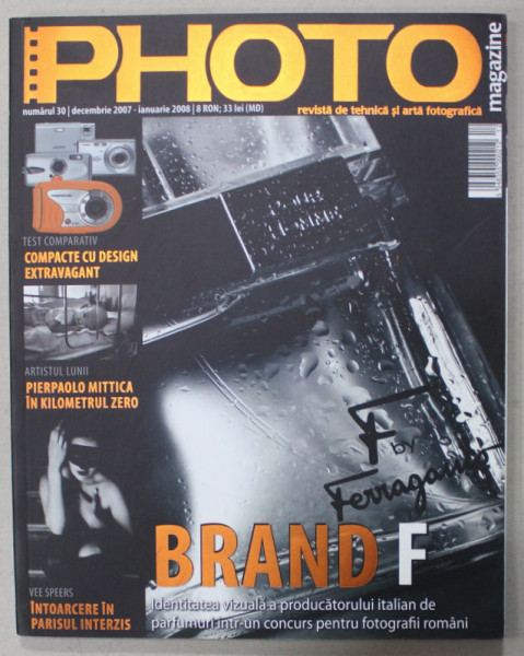PHOTO , REVISTA  DE TEHNICA SI ARTA FOTOGRAFICA NR. 30  ,  2007