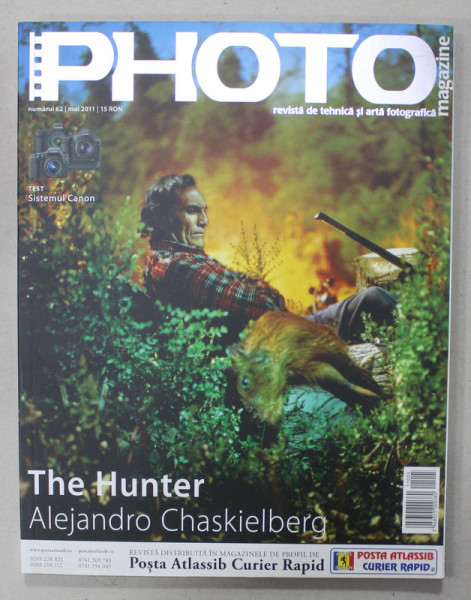 PHOTO , REVISTA  DE TEHNICA SI ARTA FOTOGRAFICA NR. 62 ,  2011