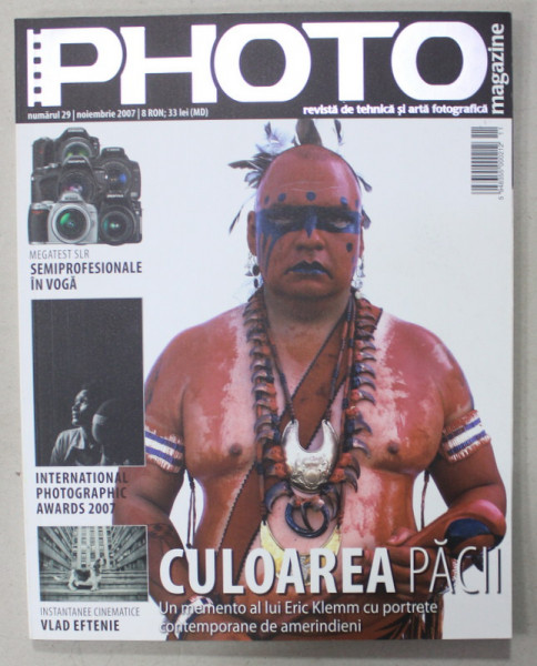 PHOTO , REVISTA  DE TEHNICA SI ARTA FOTOGRAFICA NR.29 ,  2007
