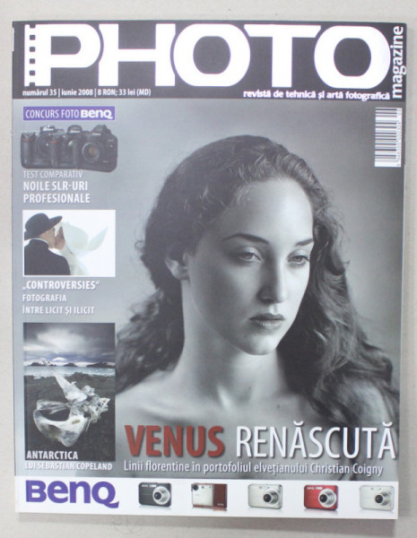 PHOTO , REVISTA  DE TEHNICA SI ARTA FOTOGRAFICA NR.35 ,  2008