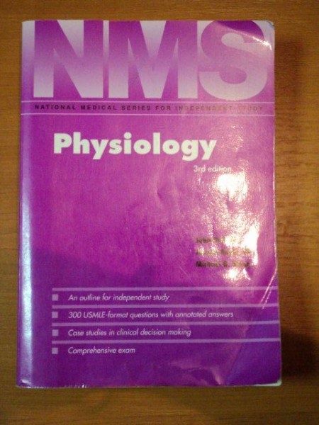 PHYSIOLOGY- JOHN BULLOCK JOSEPH BOYLE, MICHAEL B. WANG.
