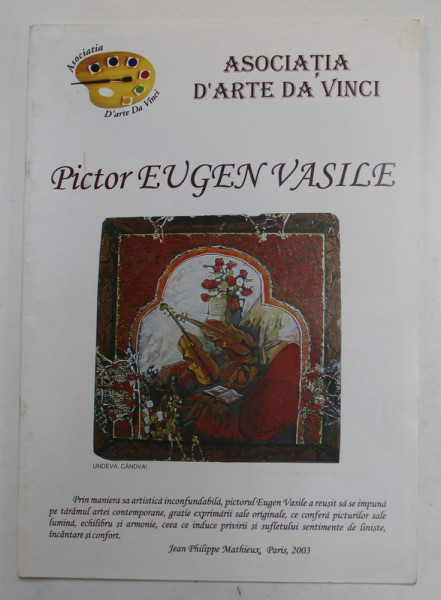 PICTOR EUGEN VASILE , CATALOG , 2003