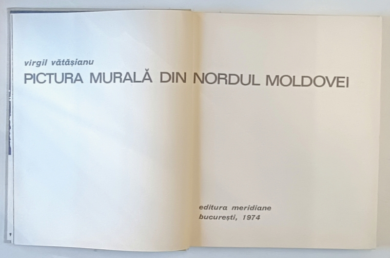 PICTURA MURALA DIN NORDUL MOLDOVEI de VIRGIL VATASIANU