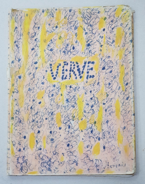 PIERRE BONNARD - LITOGRAFIE  COLOR ORIGINALA IN ' VERVE ' - REVUE ARTISTIQUE ET LITTERAIRE , AOUT 1947