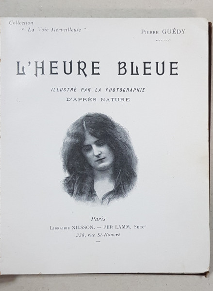 PIERRE GUEDY, L'HEURE BLEUE - PARIS