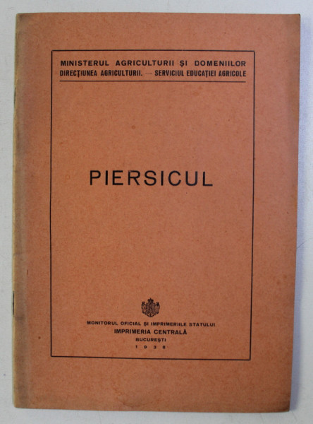 PIERSICUL , 1938