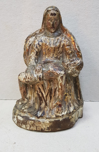 Pieta, Sculptura din lemn, Sec XVIII