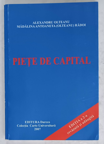 PIETE DE CAPITAL de ALEXANDRU OLTEANU si MADALINA  ANTOANETA ( OLTEANU )  RADOI , 2007