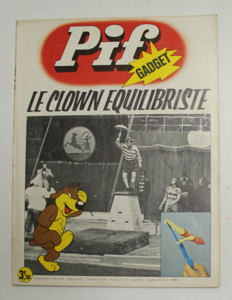 PIF GADGET ,  28 e  ANEE , JUILLET , 1974 , LIPSA GADGET *