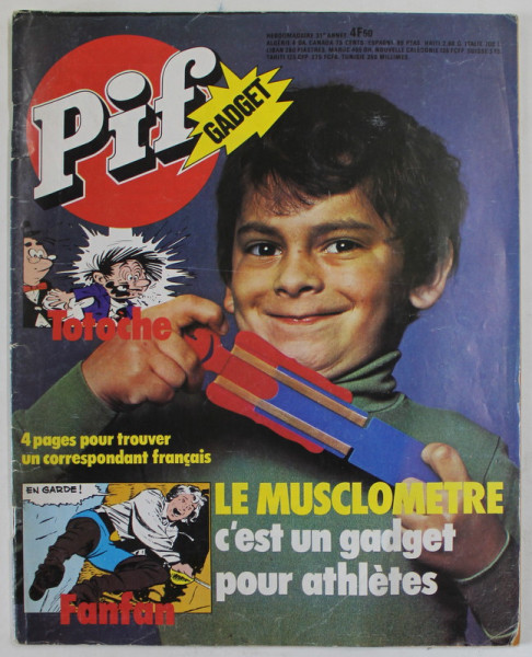 PIF GADGET , MAI , 1977