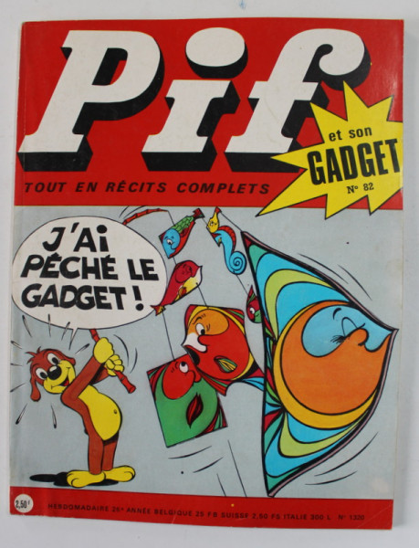 PIF , GADGET , No. 105 , FEVRIER , 1971 , LIPSA GADGET