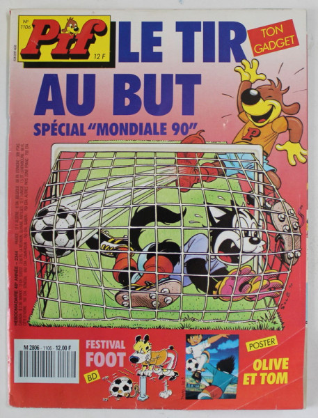 PIF , GADGET , No. 1106 , JUIN , 1990 , LIPSA GADGET