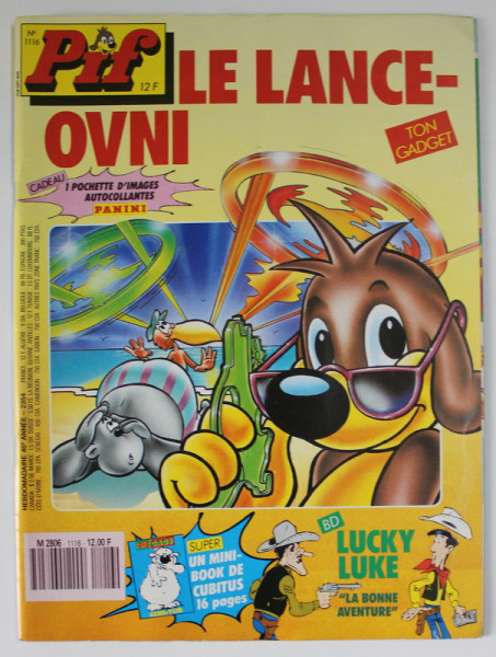 PIF , GADGET , no. 1116 , AOUT 1990 , LIPSA GADGET