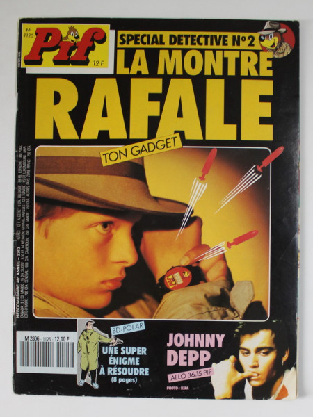 PIF , GADGET , no. 1125 , OCTOBRE 1990 , LIPSA GADGET