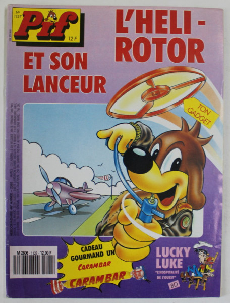 PIF , GADGET , No. 1127 , NOVEMBRE  , 1990 , LIPSA GADGET