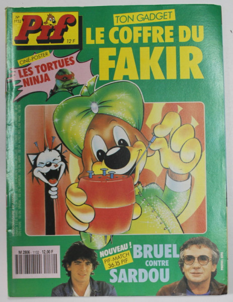 PIF , GADGET , no. 1132 , DECEMBRE , 1990 , LIPSA GADGET